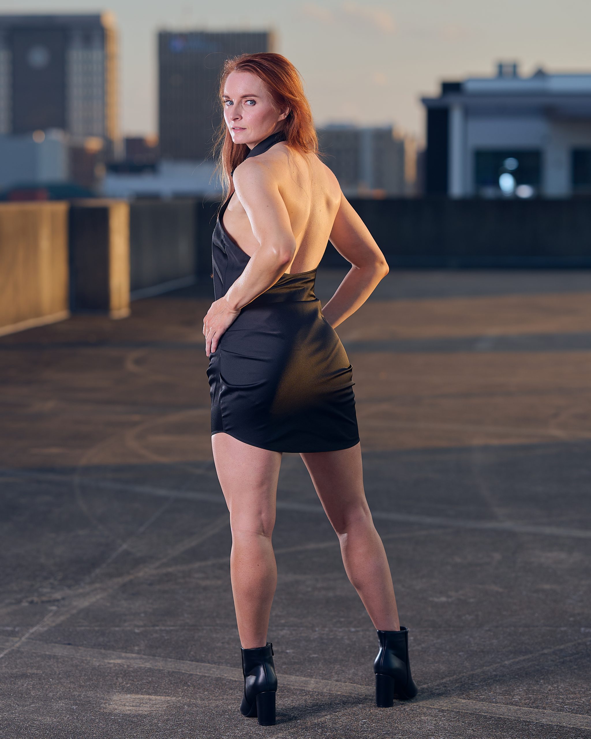 Glamour portrait photography