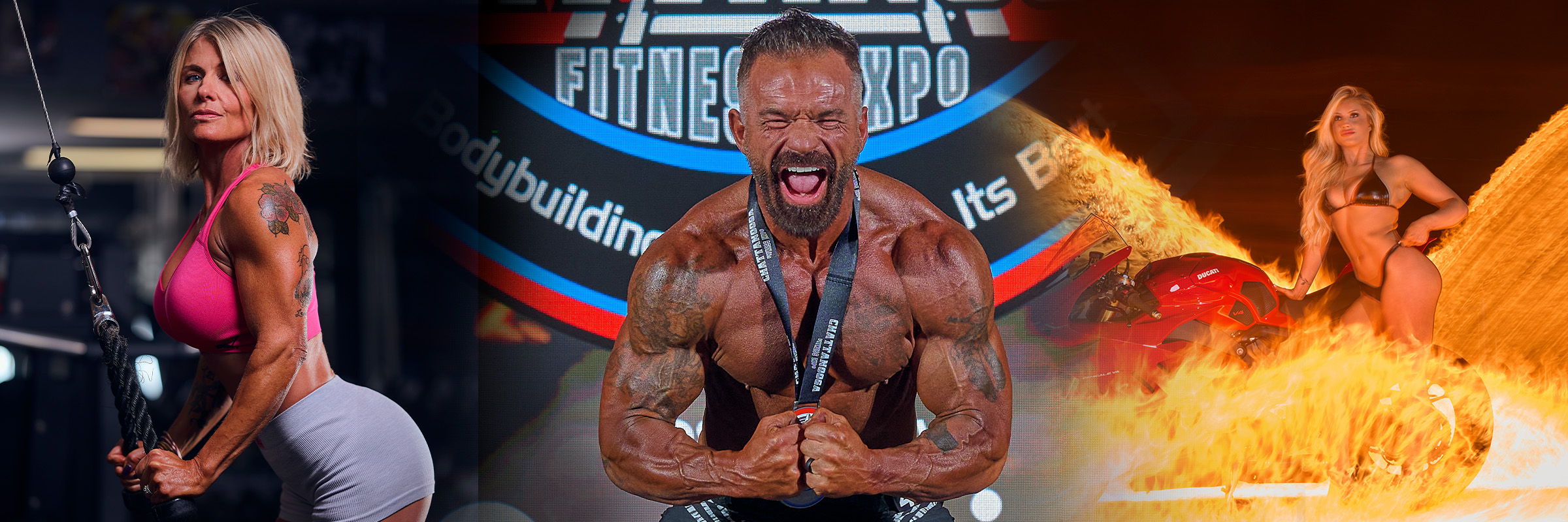 Chattanooga Fitness Expo Stage Photography by Rekall Media Group